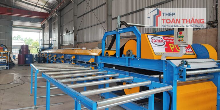 Dây chuyền sản xuất tôn Xốp Bình Phước