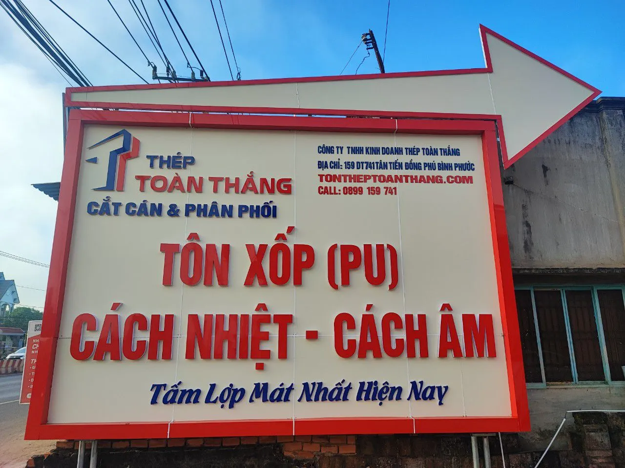 lợp mái nhà bằng tôn xốp